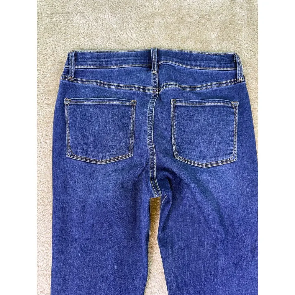 Old Navy Girls Rockstar Super Skinny Jeggings High Rise Blue Jeans Size 16 C332